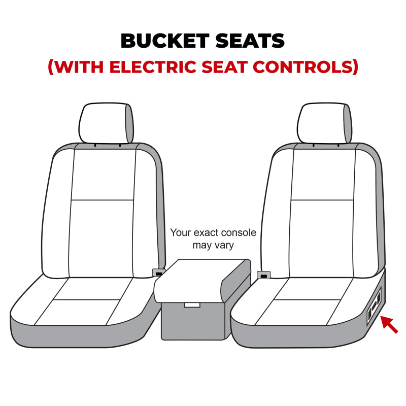 Covercraft Carhartt Super Dux front seat cover for Toyota 4Runner, gravel-colored custom seat protector with durable fabric.