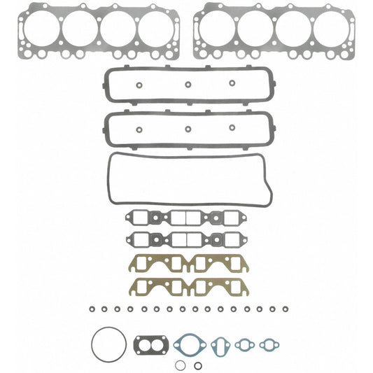 Fel-Pro HS 7922 PT-1 PermaTorque engine cylinder head gasket set showing multiple gaskets and sealing components for automotive use.