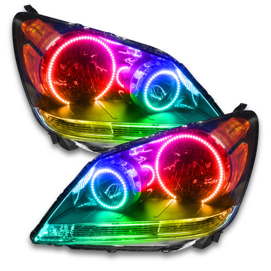 Oracle Lighting Honda Odyssey 2008-2010 ColorSHIFT SMD headlight assembly showing sleek LED headlights without controller attachment.