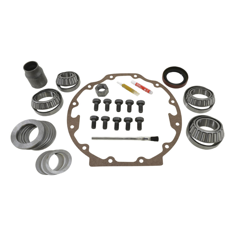 Yukon Gear Master Overhaul Kit for GM 8.5-inch differential, 31-spline, compatible with Oldsmobile 442 and Cutlass, includes gears and parts.