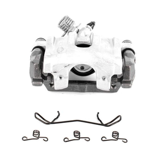 PowerStop rear left OE brake caliper with bracket for Ford C-Max 2013-2017, automotive brake component.