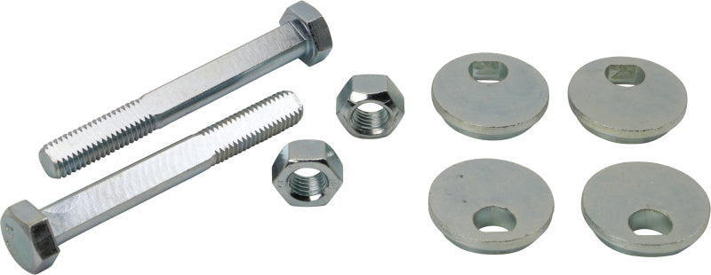 Moog rear toe adjuster for Hyundai Santa Fe suspension alignment kit, showing the metal component for vehicle alignment.