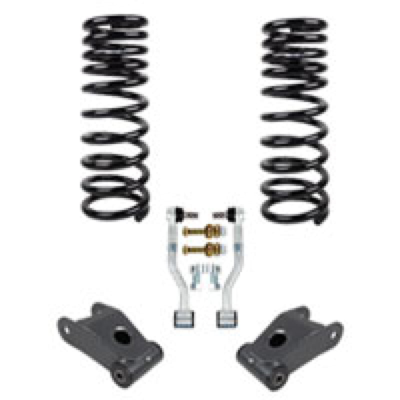 Synergy Mfg Ram 1500 Gas/2500/3500 Diesel 3-inch lift shock and spring kit installed on a pickup truck.