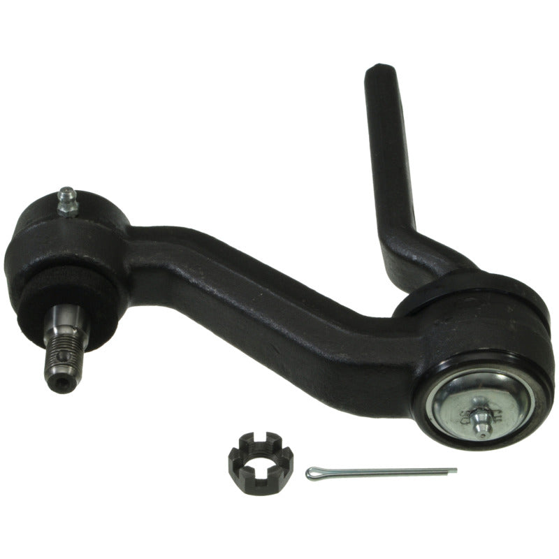 Moog Buick Apollo 1973-1974 idler arm, control arm component for steering and suspension system.