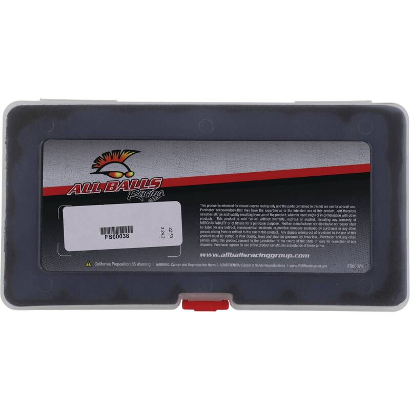 All Balls Racing fuel clamp kit with hoses, featuring durable clamps and flexible hoses for motorcycle or vehicle fuel systems.