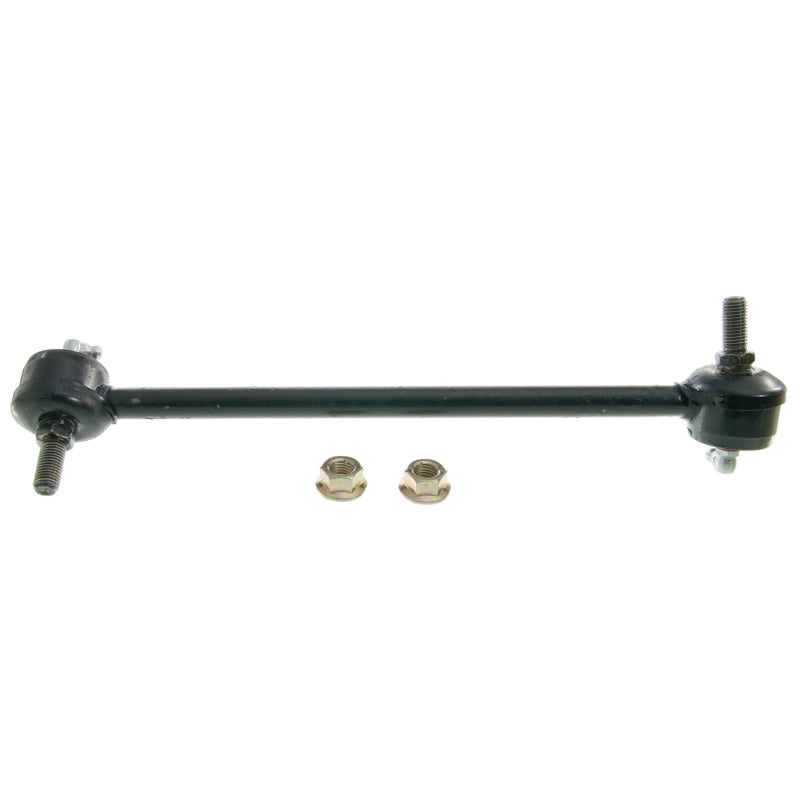 Moog front left sway bar endlink for Chrysler Sebring 2001-2005, showing the metal link with bushings and mounting hardware.