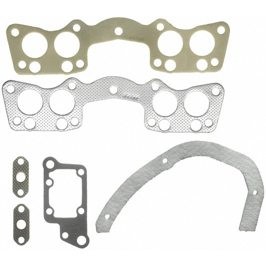 Fel-Pro Toyota Pickup exhaust manifold gasket set showing multiple gaskets and sealing components for engine exhaust system