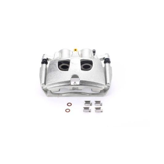 PowerStop OE rear right autospecialty brake caliper with bracket for Dodge Ram 2500 2009-2010, detailed view of the brake component.