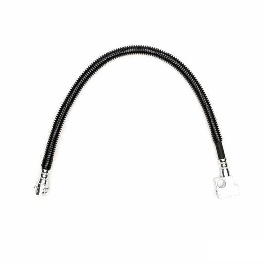 Dodge Ram 3500 rear-up brake hose from DFC brake line kit, flexible rubber brake line with metal fittings, vehicle component.