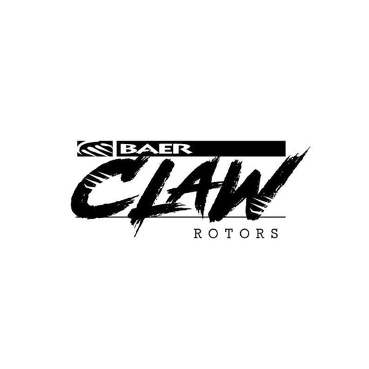 Baer Brakes rear Claw rotor and brake pad combo kit for 2004-2009 Cadillac XLR, performance brake upgrade.