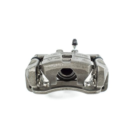 PowerStop rear right OE brake caliper for Saab 9-2X with bracket, showcasing the automotive brake component.