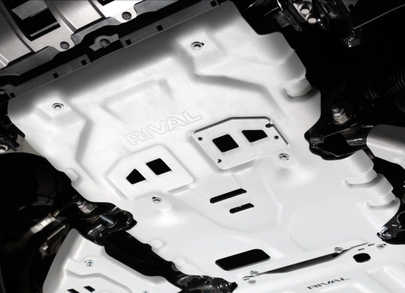 Rival 24-26 Toyota Tacoma Toyota 4Runner Toyota Land Cruiser Aluminum Engine Skid Plate