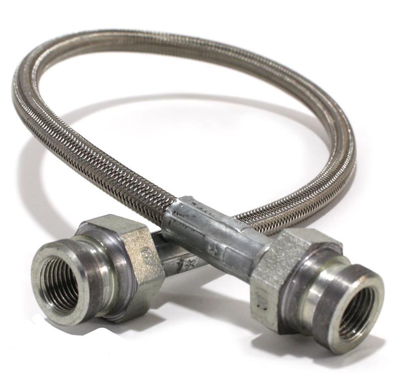 Clutch Masters steel clutch line for 2006-2009 Honda Civic Si, showing the durable metal tubing and fittings.