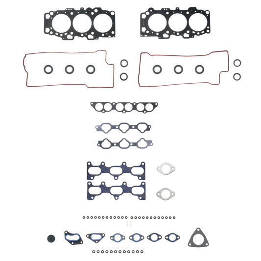 Fel-Pro Hyundai Santa Fe engine cylinder head gasket set, PermaTorque HS 26437 PT, showing the gasket components for engine sealing.