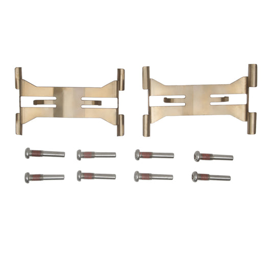 DFC Ford Mustang brake hardware kit, premium front hardware for 20-25 model, includes brake components and mounting hardware.