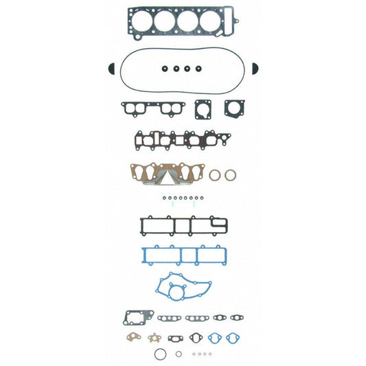 Fel-Pro Toyota Pickup engine cylinder head gasket set showing multiple gaskets and sealing surfaces for engine repair.