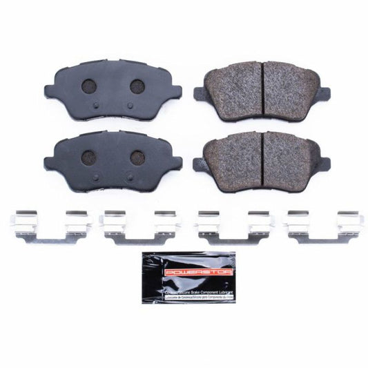 PowerStop racing front brake pads for 2014-2019 Ford Fiesta, high-performance brake pads for track day driving