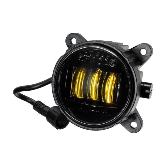 Oracle 60mm 15W fog beam LED emitter in 3000K, designed for fog lights, with a compact 60mm size and bright warm light.
