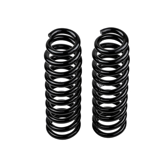 Old Man Emu coilover front coil spring for Toyota Prado models up to 2003, showing the sturdy coil spring design.