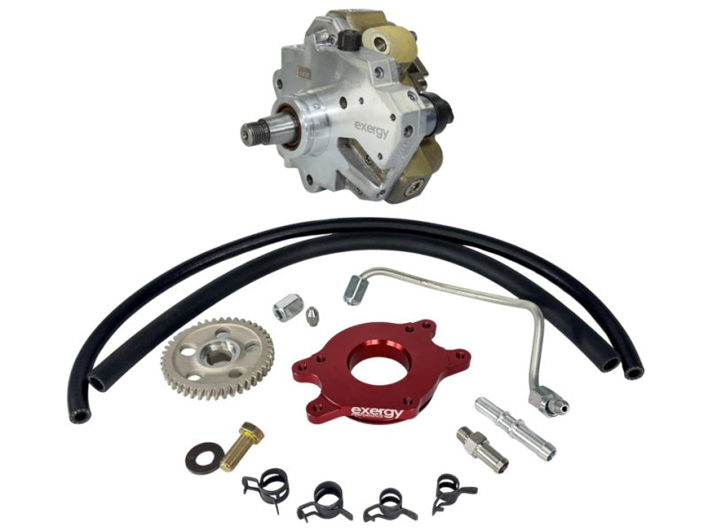 Exergy Duramax L5P 10mm Stroker CP3 Conversion Kit for injection pumps and controllers on a diesel engine.