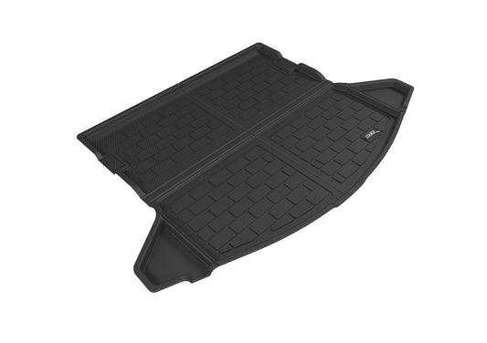 Black 3D MAXpider cargo liner for Mazda CX-5 2017-2020, durable rubber floor mat with custom fit and textured surface.