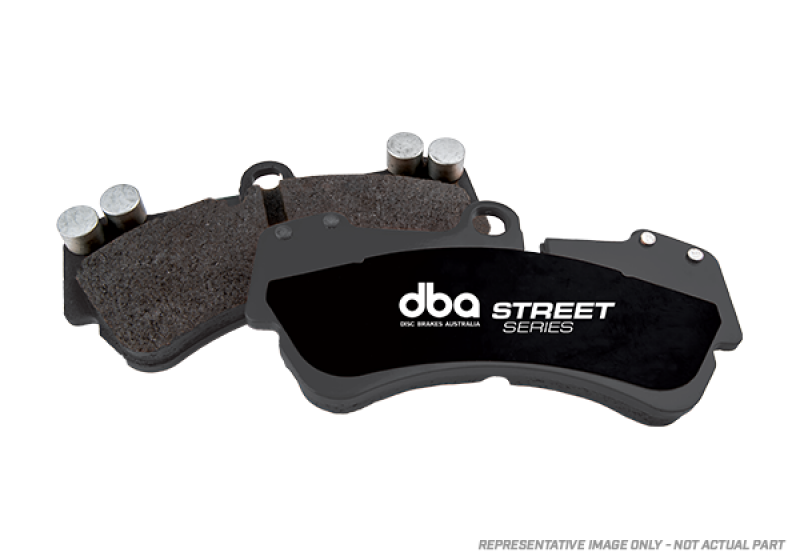 DBA front street series brake pads for Scion FR-S 13-24 with 292mm front rotor, OE style brake pads, durable automotive braking component