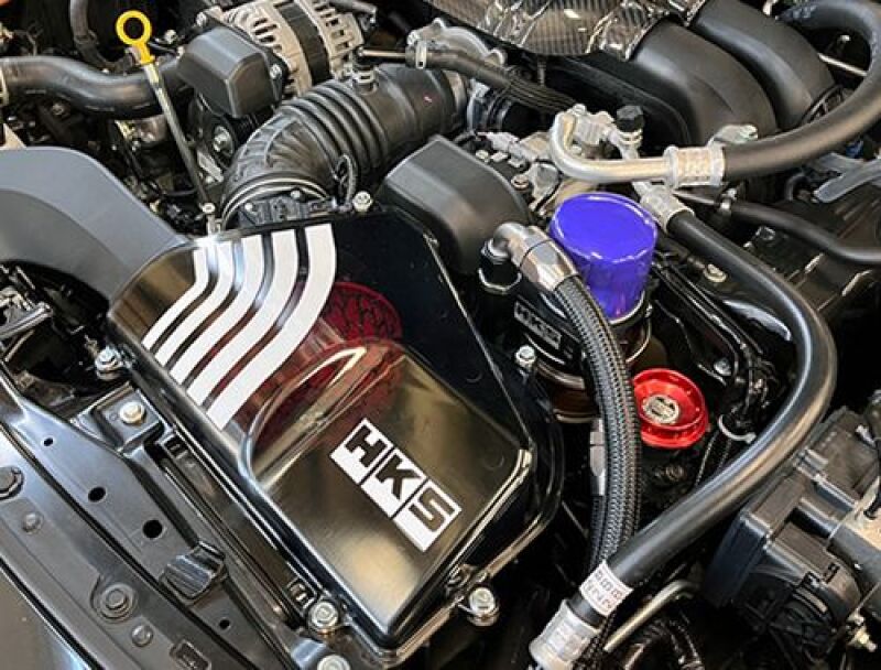 HKS Cold Air Intake Box Kit ZN8/ZD8 with scoops and snorkels for improved airflow and engine performance.