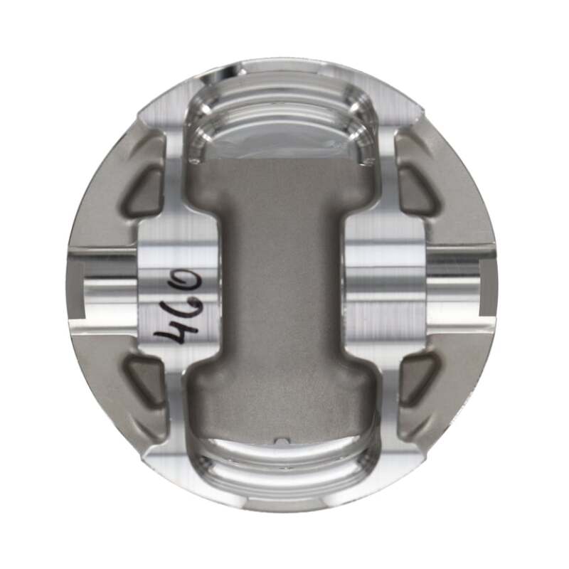 Set of 8 Wiseco forged Chrysler 6.1L Hemi pistons with 5.5cc dome, 1.220 compression height, for 8-cylinder engine.