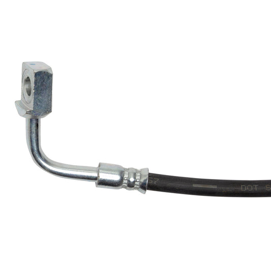 DFC 16-23 Cadillac ATS front-rear brake hose in brake line kit, showing flexible rubber brake line with metal fittings.