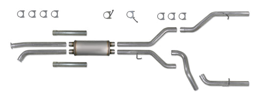 Diamond Eye Performance catback exhaust for Toyota Tundra 5.7L 2007-2010, showcasing dual exhaust tips and polished finish.