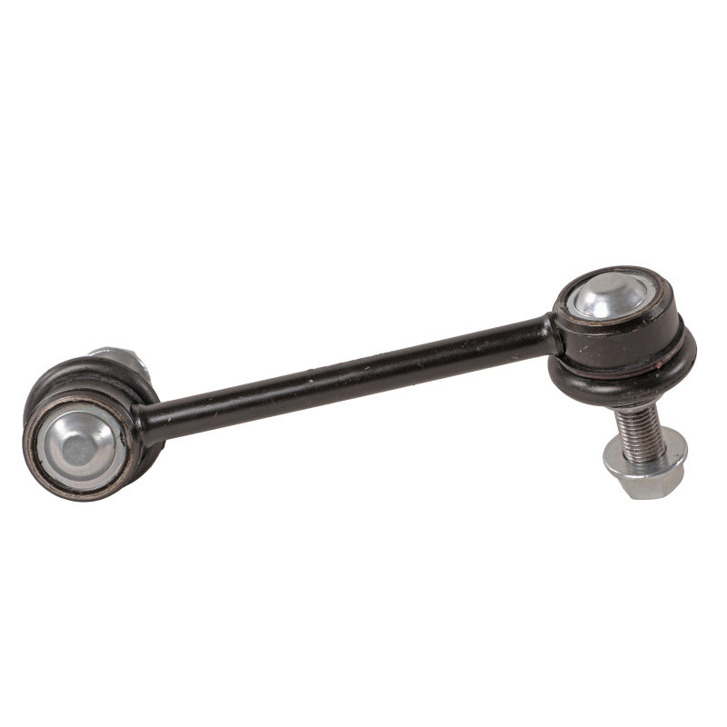 Moog rear left sway bar endlink for Acura MDX 2014-2019, showing the metal link with bushings for suspension stability.