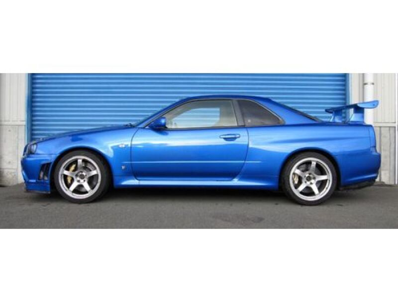 HKS Hipermax R BNR34 coilovers with adjustable shock absorbers and springs for Nissan Skyline GT-R BNR34 suspension upgrade