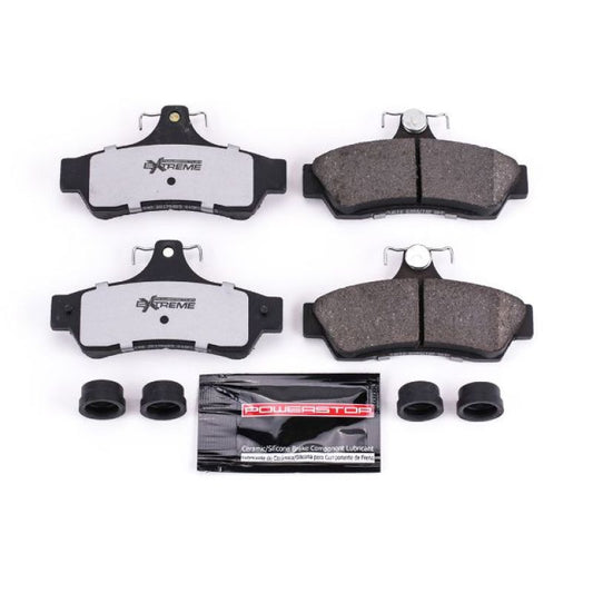 PowerStop Z26 Extreme Street brake pads for 2004-2006 Pontiac GTO rear performance brake system with hardware