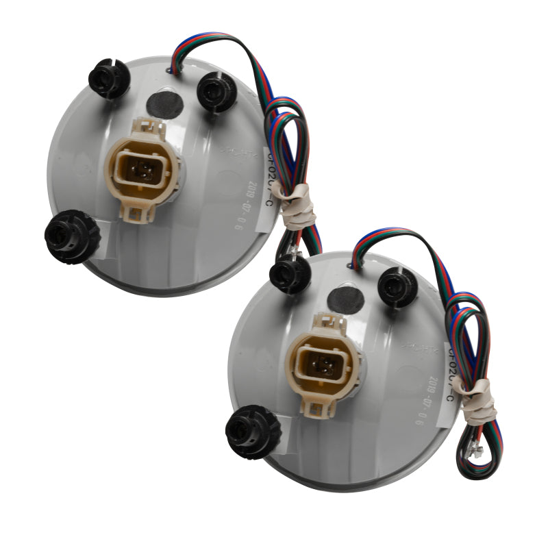 Oracle Lighting LED halo fog lights for 2007-2013 GMC Yukon in amber, pre-assembled with bright, durable LED halos.