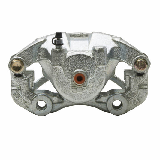 Silver zinc coated DFC OE front brake caliper for Nissan Sentra 2000-2006, premium replacement part.