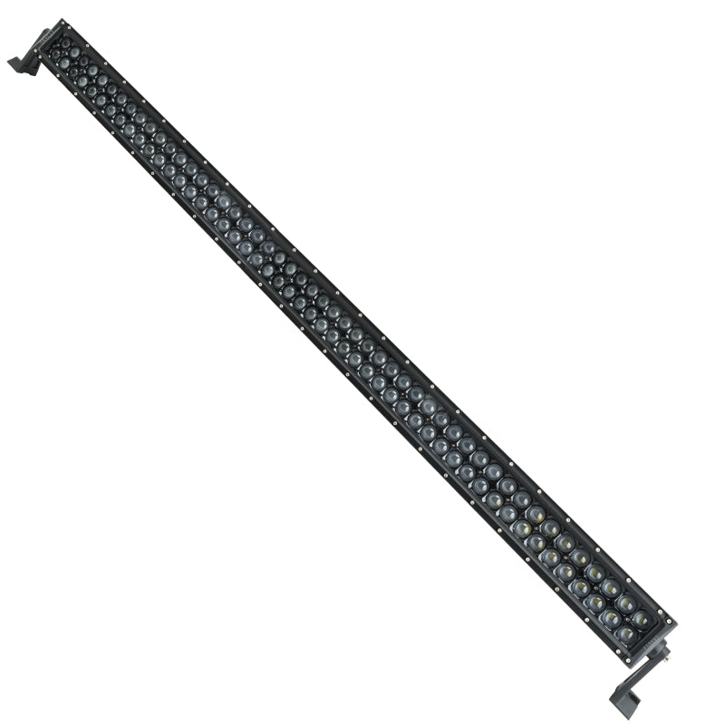 Oracle Black Series 7D 52 300W dual row LED light bar showcasing bright 6000K white illumination for off-road or vehicle lighting.
