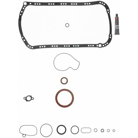Fel-Pro Honda Prelude CS 9851-1 engine conversion gasket set with multiple gaskets and seals for engine repair.
