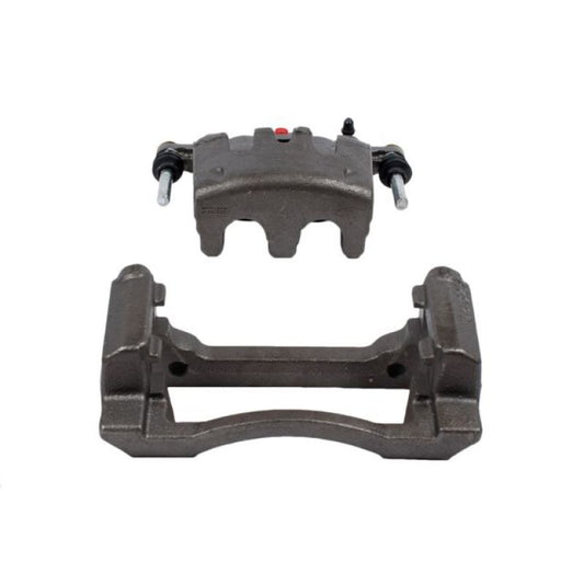 PowerStop OE rear right brake caliper with bracket for Ford F-250 Super Duty 2008-2012, designed for reliable stopping power.