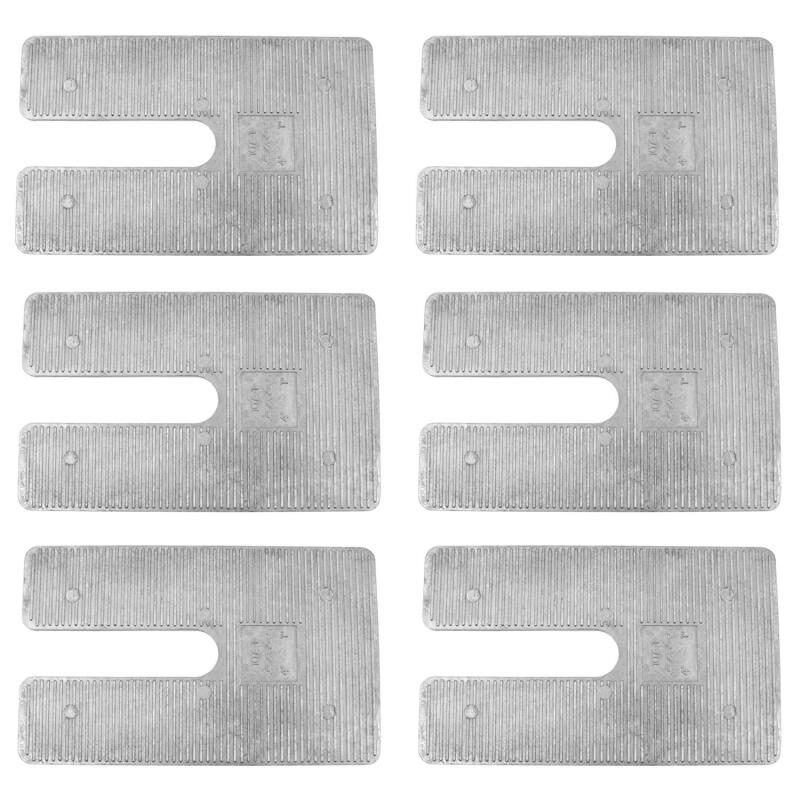 Moog 6-1/2 inch long wedge caster change suspension alignment kit with 1 degree angle for vehicle wheel alignment.