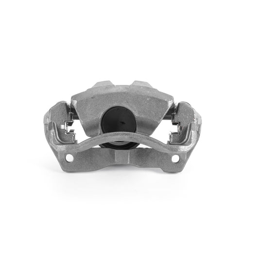PowerStop front left OE brake caliper with bracket for 2009-2010 Pontiac Vibe, automotive part in close-up view