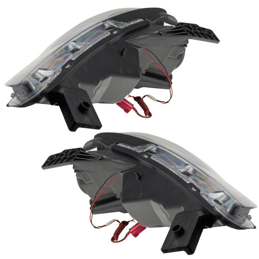 Oracle Lighting Dodge Dart 13-14 HID Style SMD Headlights in black with ColorSHIFT feature, no controller visible in the image.