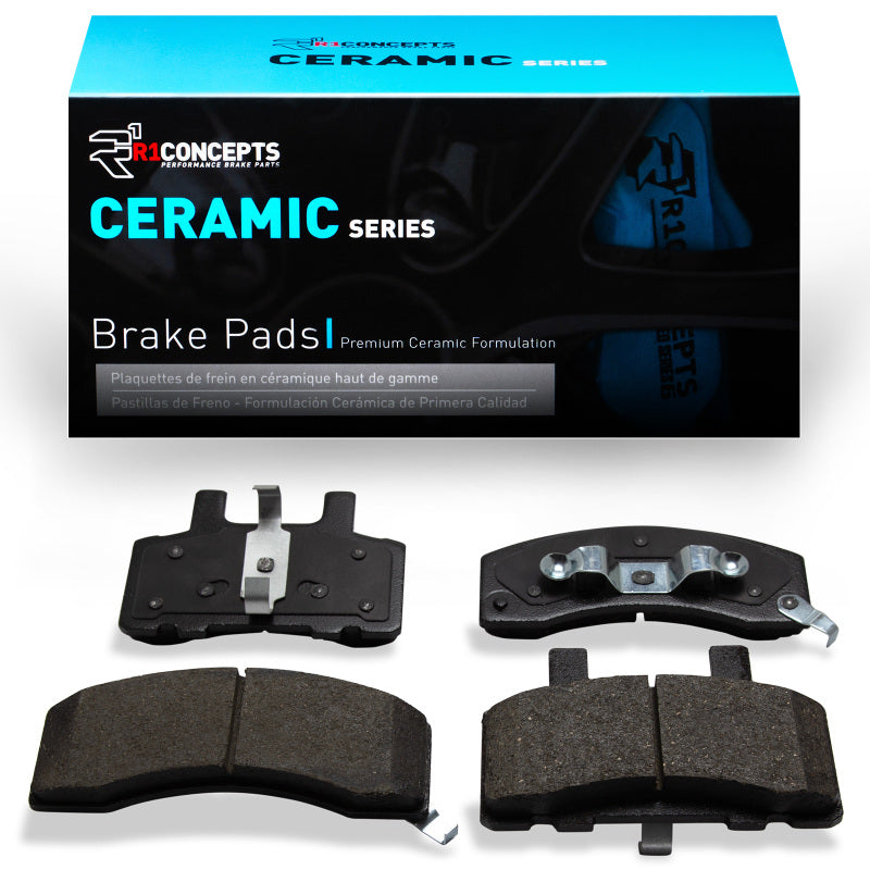 R1 88-02 GMC Savana 2500 Front Ceramic Brake Pads