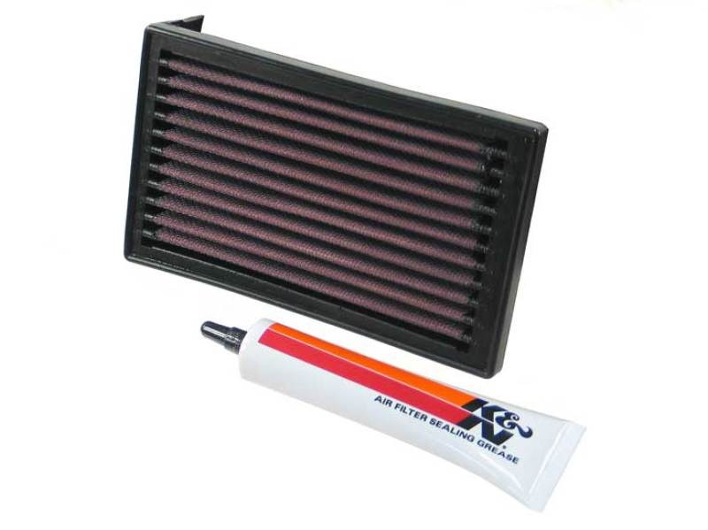 K&N Engineering replacement air filter for Yamaha XT600 and XTZ660 Tenere engine, drop-in style, high-performance motorcycle air filter