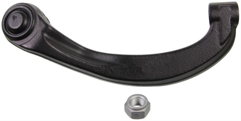 Moog front left outer tie rod for Mercedes-Benz E350 2006-2009, showing the metal rod with ball joint and connection end.