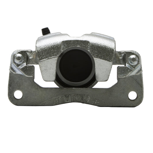 DFC OE front brake caliper for Honda Insight 2000-2006 in silver zinc coating, premium zinc-coated brake caliper for optimal performance.