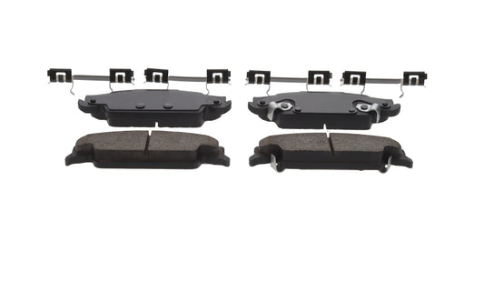 Baer Brakes rear claw brake pads for 2005-2008 Cadillac STS, high-performance brake pad set with metal backing plates.