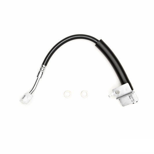 DFC brake line kit featuring a front-right brake hose for Ford Mustang 2015-2022, designed for improved braking performance.