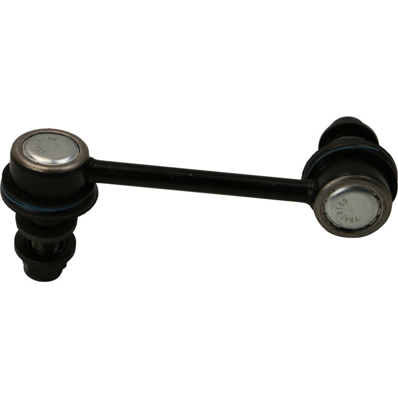 Moog rear left sway bar endlink for 2015-2017 Chrysler 200, showing the metal link with rubber bushings.