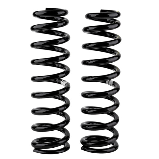 Old Man Emu ARB/OEM front coil spring for Prado 4/03 onwards, showing the black coil spring with mounting ends.