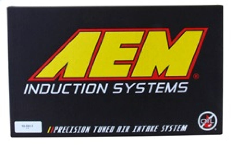 AEM 06-09 Civic Si chrome cold air intake system with polished metal tubing and filter for improved engine airflow.